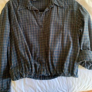 Zara fall blouse